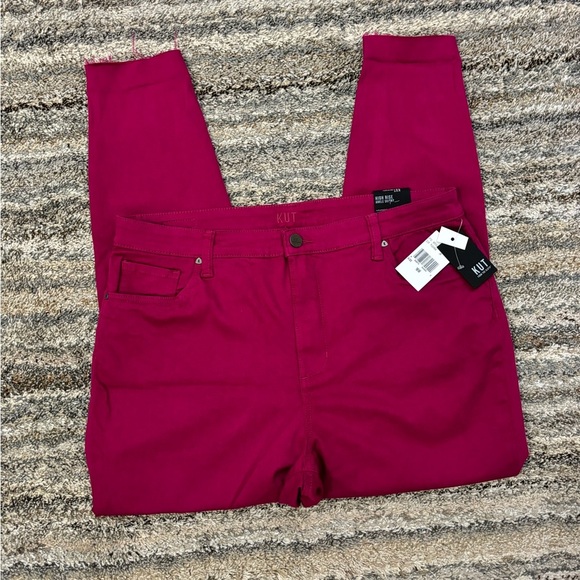 KUT From The Kloth High Rise Ankle Skinny Jeans Sz 18W NWT | KUT Skinny Jeans - Picture 12 of 13